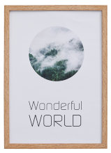 Billedramme trælook 21 x 30 cm